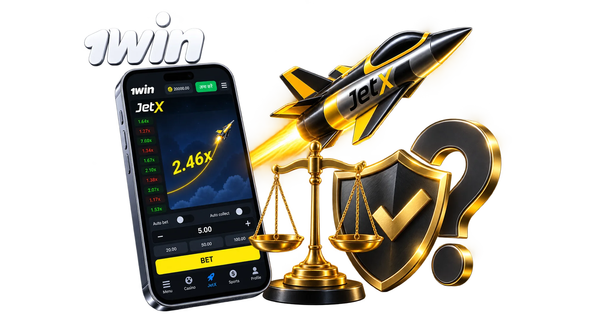 क्या भारत में 1win JetX Game लीगल है